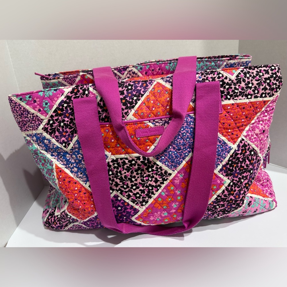 Vera Bradley Modern Medley Patchwork Tote Bag
